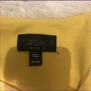 Topshop Jackets & Coats - Topshop yellow blazer Topshop Jackets & Coats - Topshop yellow blazer